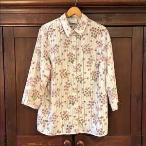 Alfred Dunner women’s button down shirt